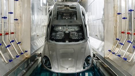 IATF16949 ηλεκτροφορητικό επίστρωμα χρωμάτων αυτοκινήτων οργανικού οξέος